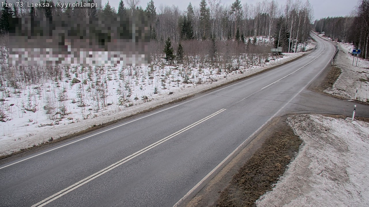 Kelikamerat Kuva Tie 73 Lieksa, Kyyrönlampi, Lieksa, Pohjois-Karjala