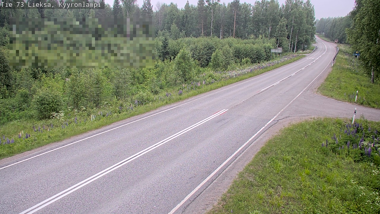 Kelikamerat Kuva Tie 73 Lieksa, Kyyrönlampi, Lieksa, Pohjois-Karjala