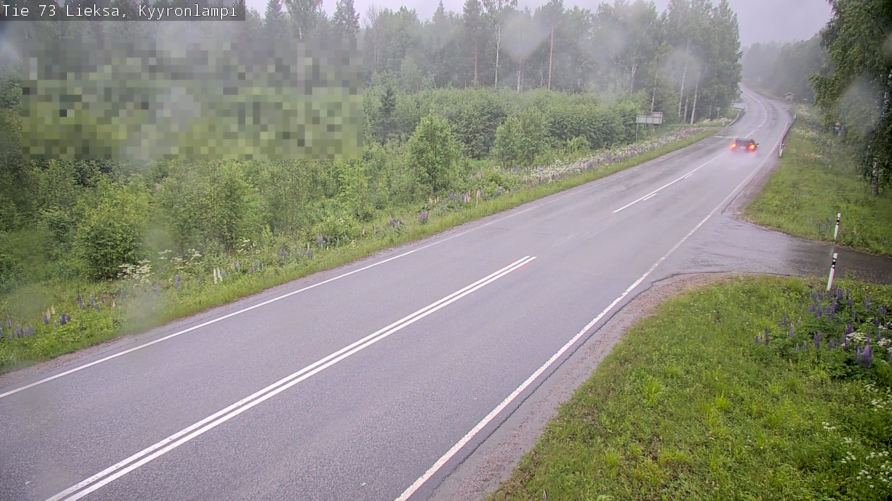 Kelikamerat Kuva Tie 73 Lieksa, Kyyrönlampi, Lieksa, Pohjois-Karjala
