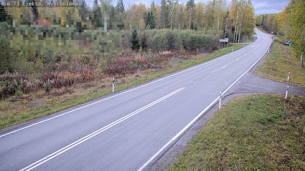 Kelikamerat Kuva Tie 73 Lieksa, Kyyrönlampi, Lieksa, Pohjois-Karjala