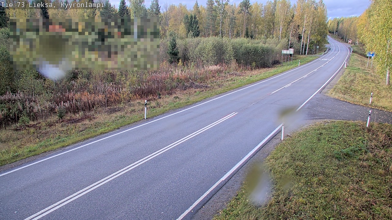 Kelikamerat Kuva Tie 73 Lieksa, Kyyrönlampi, Lieksa, Pohjois-Karjala