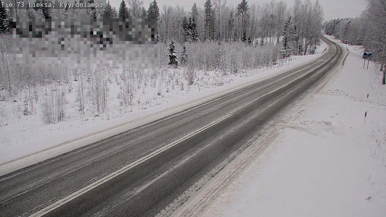 Kelikamerat Kuva Tie 73 Lieksa, Kyyrönlampi, Lieksa, Pohjois-Karjala