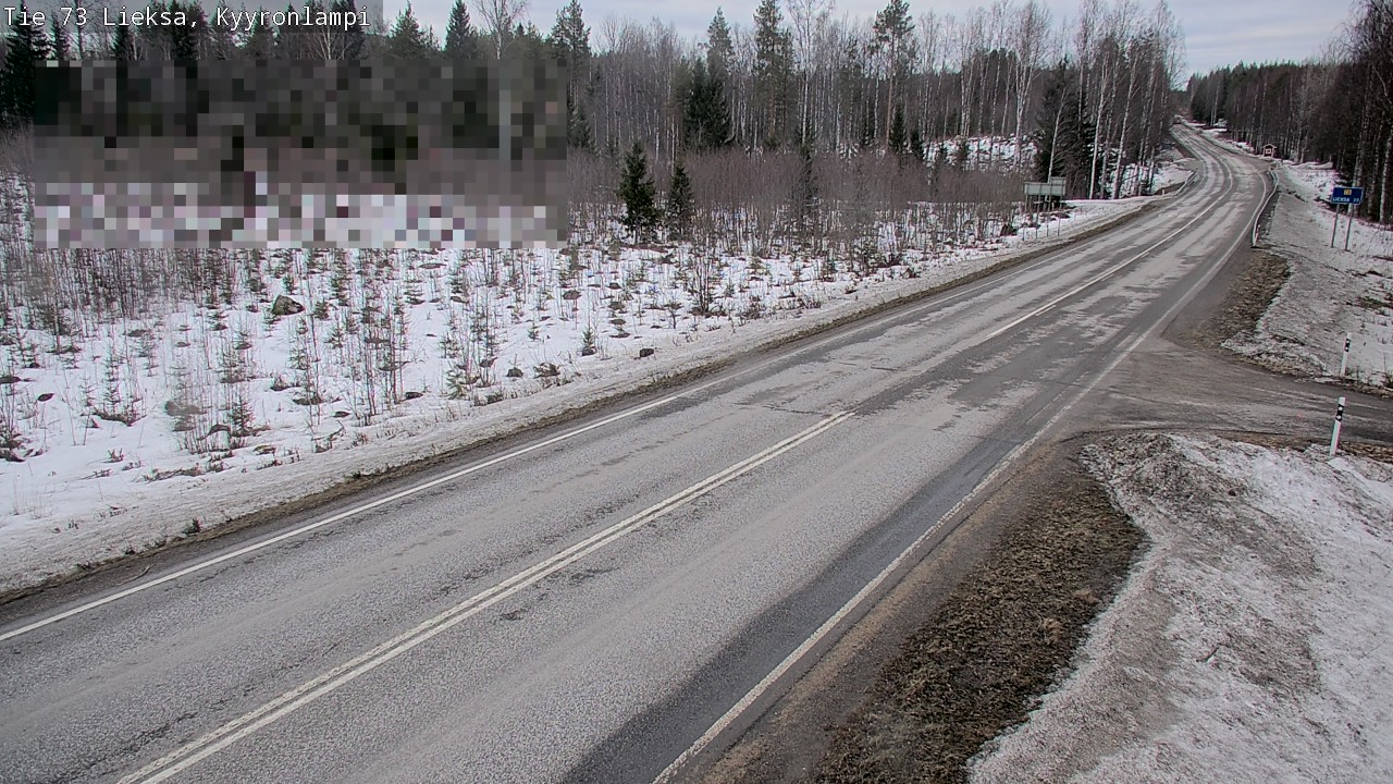 Kelikamerat Kuva Tie 73 Lieksa, Kyyrönlampi, Lieksa, Pohjois-Karjala