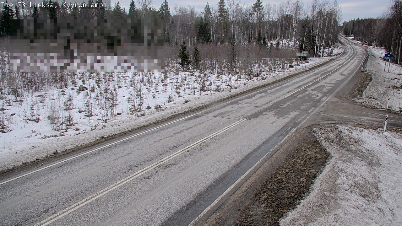 Kelikamerat Kuva Tie 73 Lieksa, Kyyrönlampi, Lieksa, Pohjois-Karjala