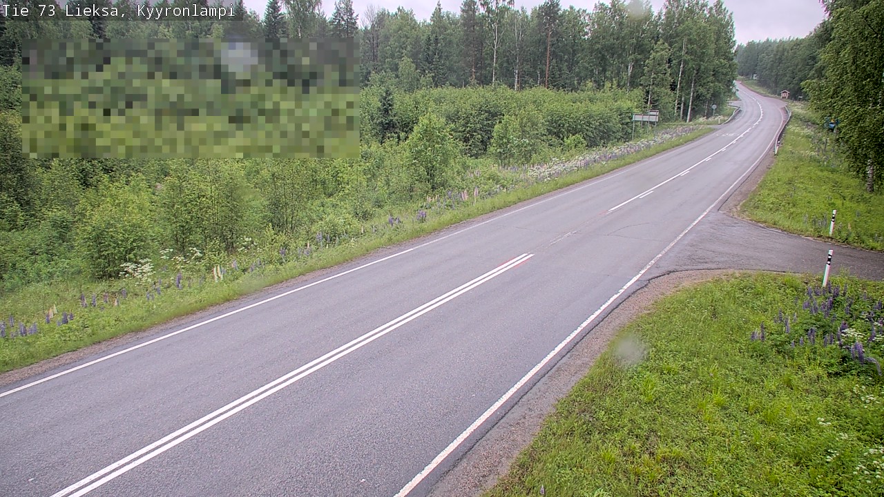 Kelikamerat Kuva Tie 73 Lieksa, Kyyrönlampi, Lieksa, Pohjois-Karjala