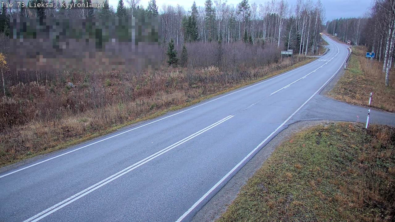 Kelikamerat Kuva Tie 73 Lieksa, Kyyrönlampi, Lieksa, Pohjois-Karjala