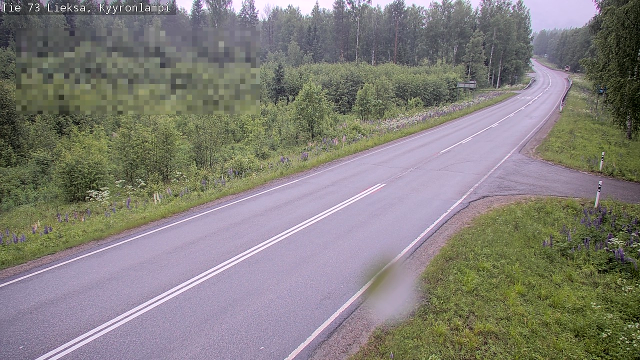 Kelikamerat Kuva Tie 73 Lieksa, Kyyrönlampi, Lieksa, Pohjois-Karjala