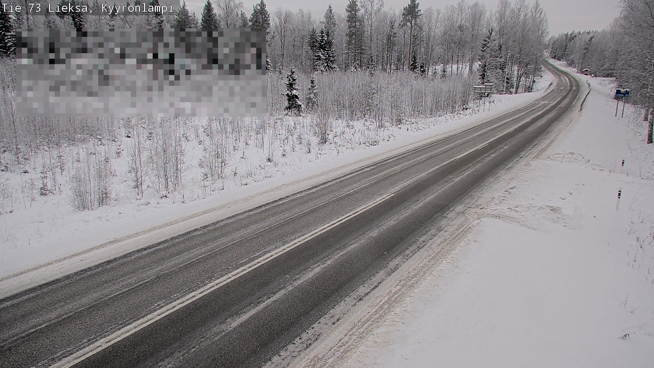 Kelikamerat Kuva Tie 73 Lieksa, Kyyrönlampi, Lieksa, Pohjois-Karjala
