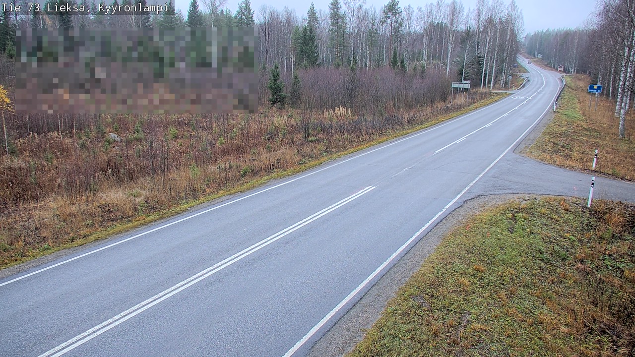 Kelikamerat Kuva Tie 73 Lieksa, Kyyrönlampi, Lieksa, Pohjois-Karjala