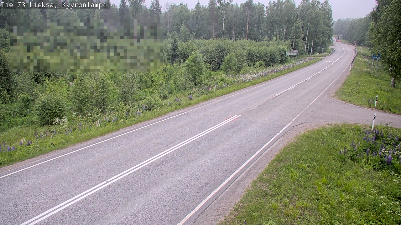 Kelikamerat Kuva Tie 73 Lieksa, Kyyrönlampi, Lieksa, Pohjois-Karjala