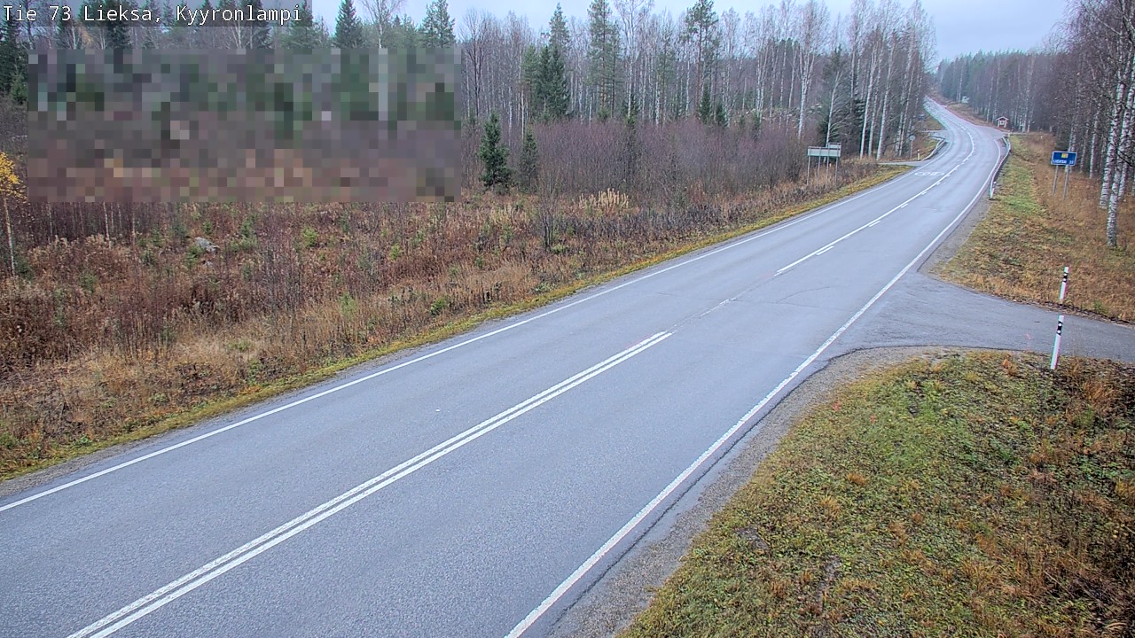 Kelikamerat Kuva Tie 73 Lieksa, Kyyrönlampi, Lieksa, Pohjois-Karjala