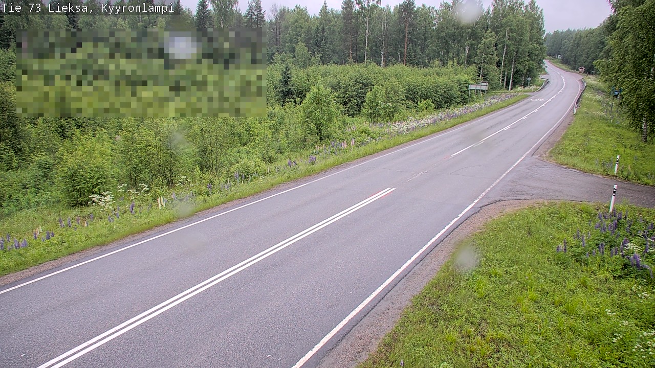 Kelikamerat Kuva Tie 73 Lieksa, Kyyrönlampi, Lieksa, Pohjois-Karjala