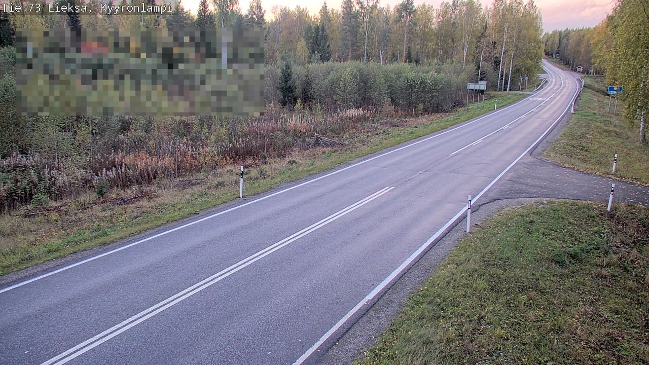 Kelikamerat Kuva Tie 73 Lieksa, Kyyrönlampi, Lieksa, Pohjois-Karjala