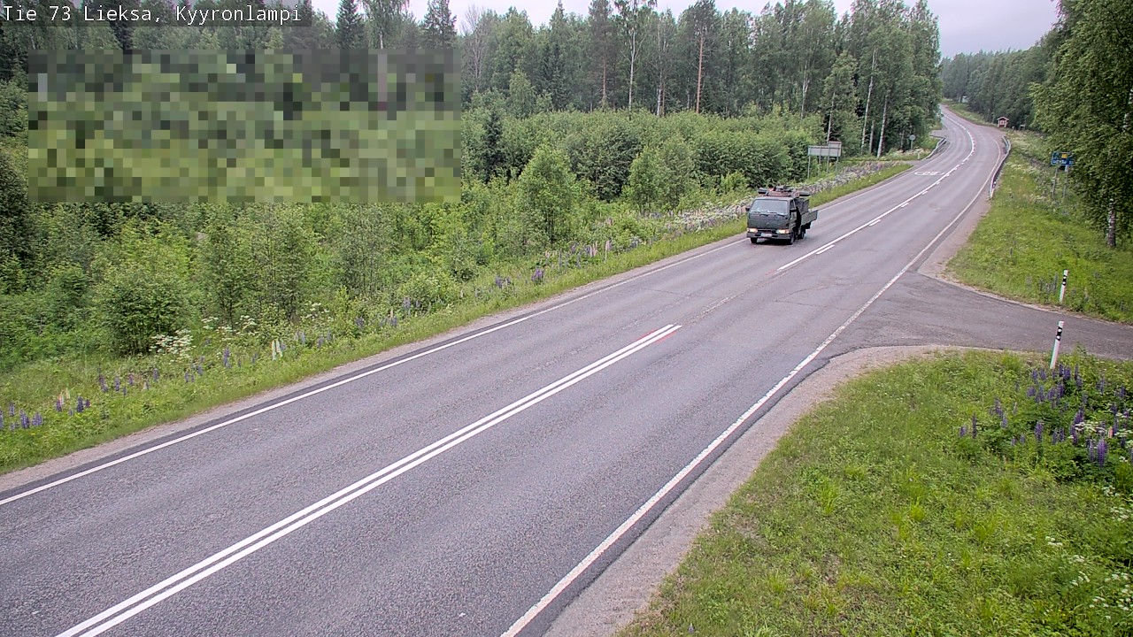 Kelikamerat Kuva Tie 73 Lieksa, Kyyrönlampi, Lieksa, Pohjois-Karjala