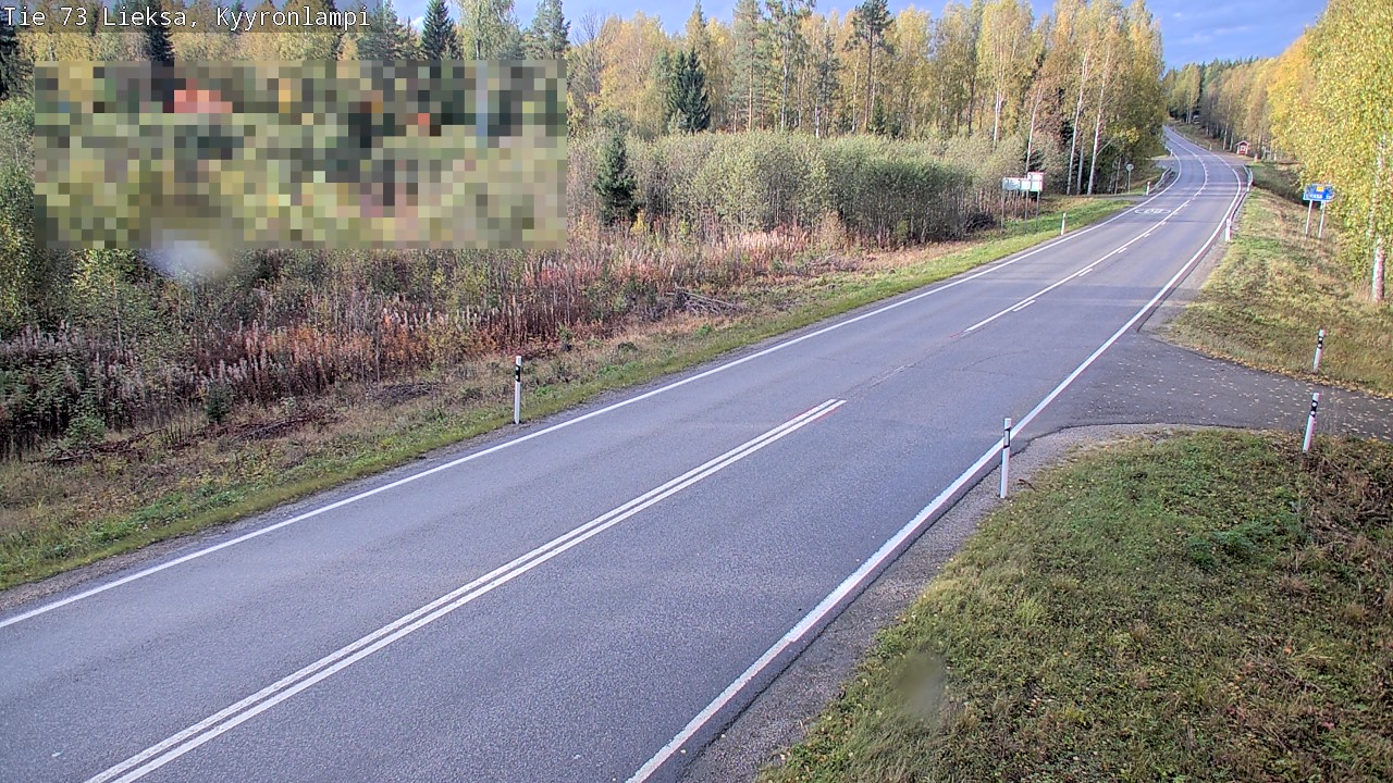 Kelikamerat Kuva Tie 73 Lieksa, Kyyrönlampi, Lieksa, Pohjois-Karjala