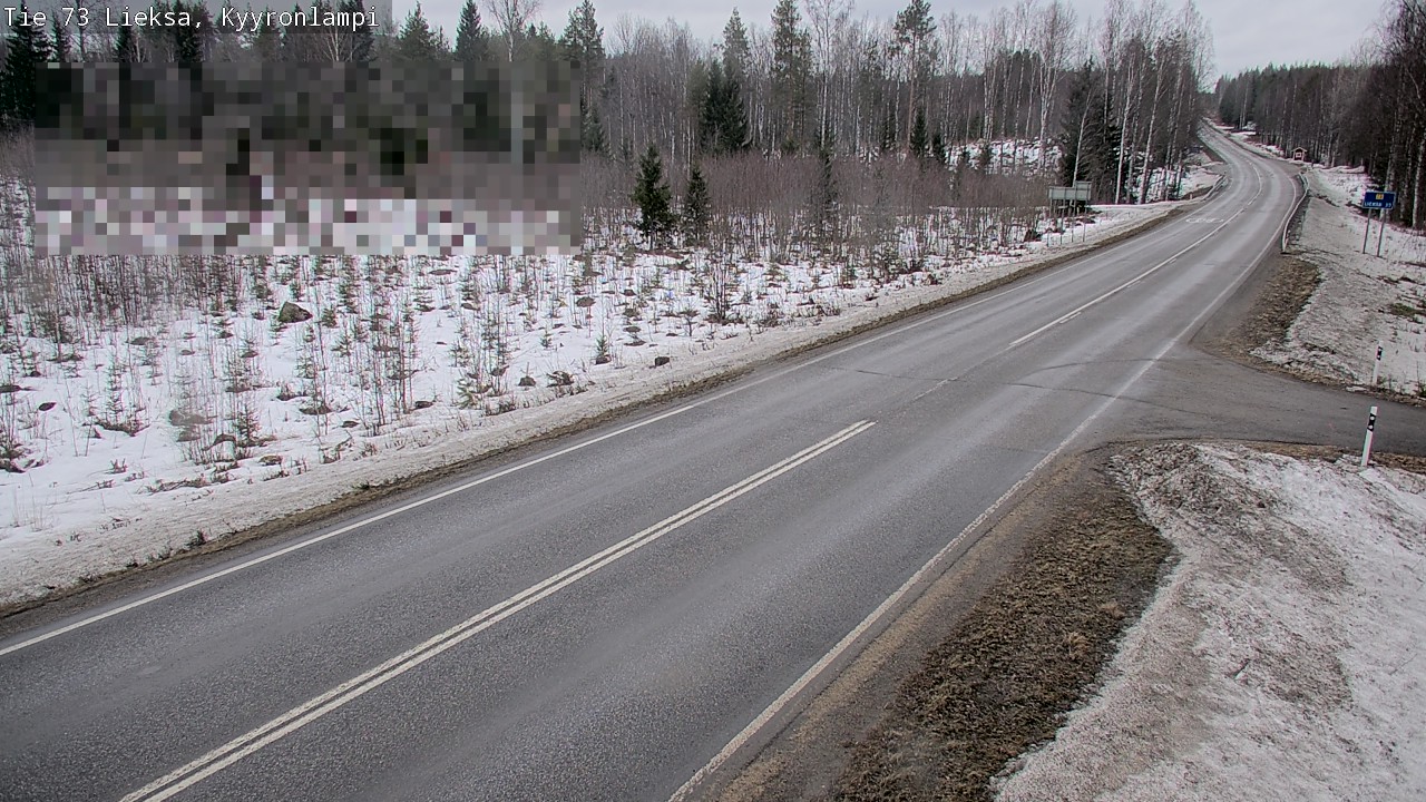 Kelikamerat Kuva Tie 73 Lieksa, Kyyrönlampi, Lieksa, Pohjois-Karjala
