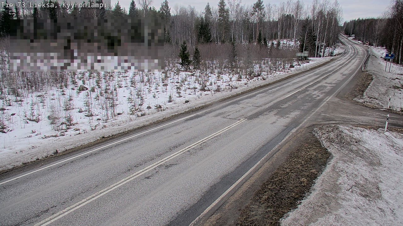 Kelikamerat Kuva Tie 73 Lieksa, Kyyrönlampi, Lieksa, Pohjois-Karjala
