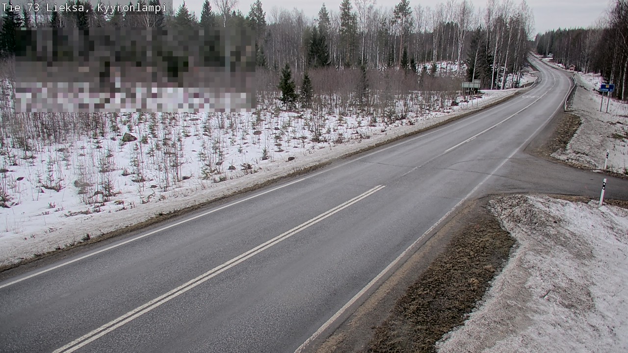 Kelikamerat Kuva Tie 73 Lieksa, Kyyrönlampi, Lieksa, Pohjois-Karjala