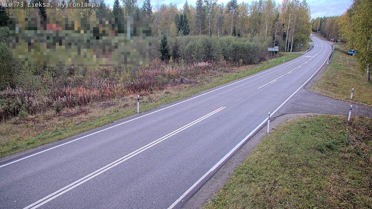 Kelikamerat Kuva Tie 73 Lieksa, Kyyrönlampi, Lieksa, Pohjois-Karjala