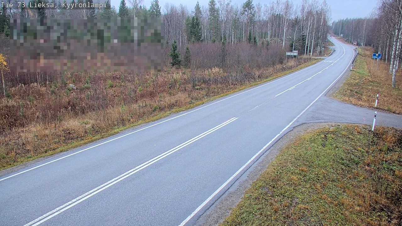 Kelikamerat Kuva Tie 73 Lieksa, Kyyrönlampi, Lieksa, Pohjois-Karjala