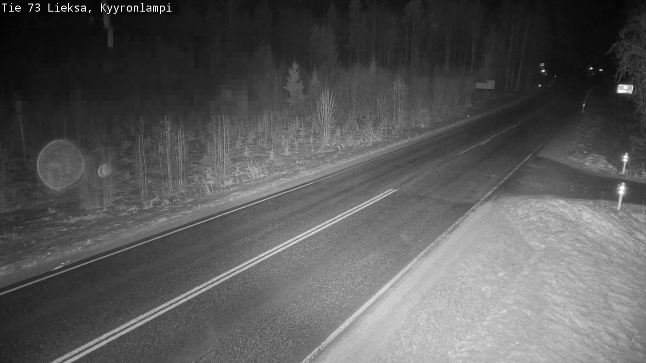 Kelikamerat Kuva Tie 73 Lieksa, Kyyrönlampi, Lieksa, Pohjois-Karjala