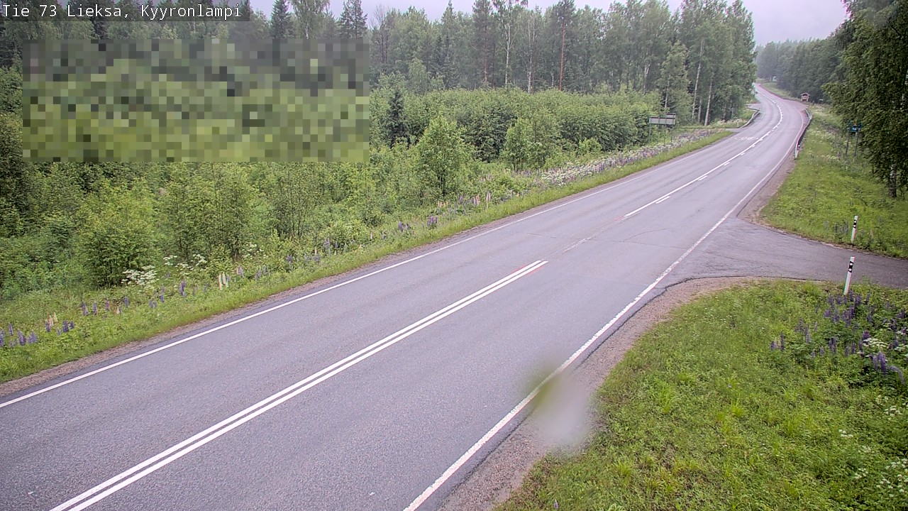 Kelikamerat Kuva Tie 73 Lieksa, Kyyrönlampi, Lieksa, Pohjois-Karjala