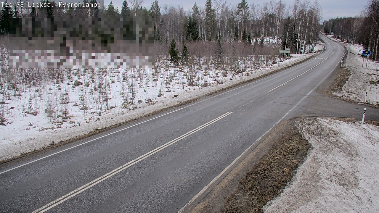 Kelikamerat Kuva Tie 73 Lieksa, Kyyrönlampi, Lieksa, Pohjois-Karjala