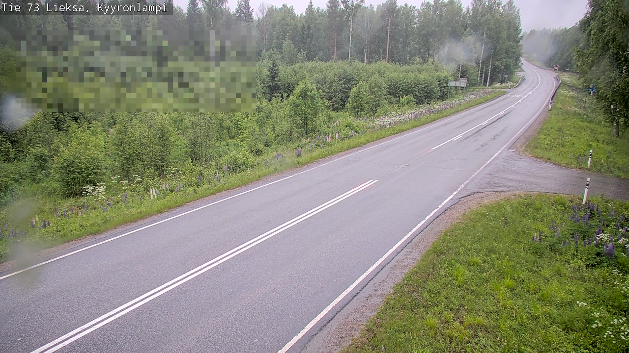 Kelikamerat Kuva Tie 73 Lieksa, Kyyrönlampi, Lieksa, Pohjois-Karjala