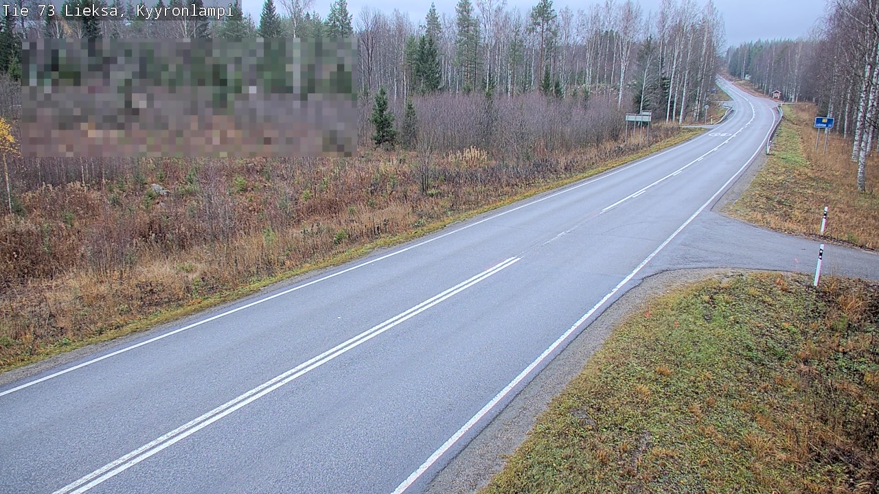 Kelikamerat Kuva Tie 73 Lieksa, Kyyrönlampi, Lieksa, Pohjois-Karjala