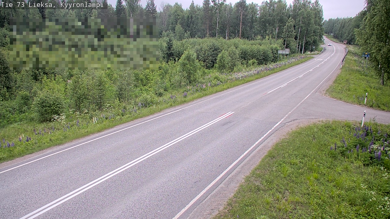 Kelikamerat Kuva Tie 73 Lieksa, Kyyrönlampi, Lieksa, Pohjois-Karjala