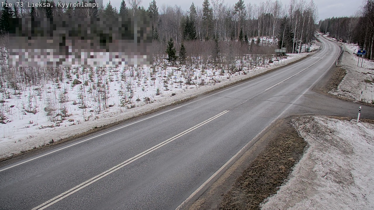 Kelikamerat Kuva Tie 73 Lieksa, Kyyrönlampi, Lieksa, Pohjois-Karjala