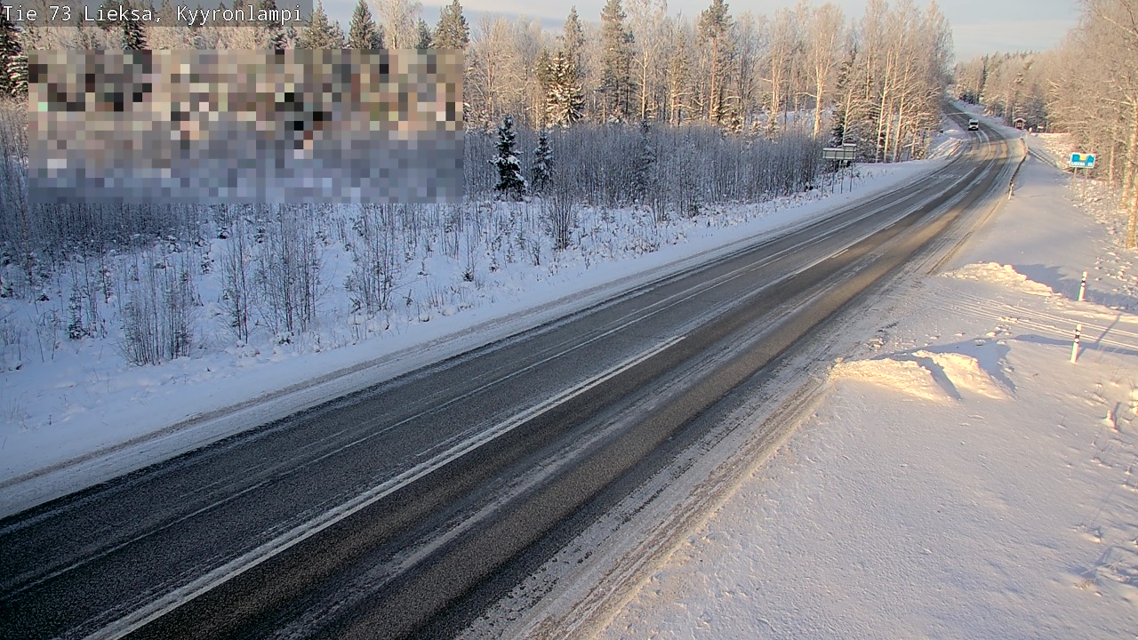 Kelikamerat Kuva Tie 73 Lieksa, Kyyrönlampi, Lieksa, Pohjois-Karjala