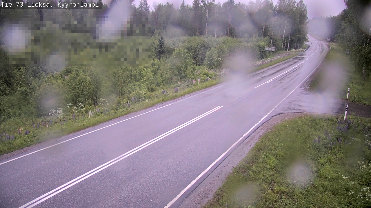 Kelikamerat Kuva Tie 73 Lieksa, Kyyrönlampi, Lieksa, Pohjois-Karjala