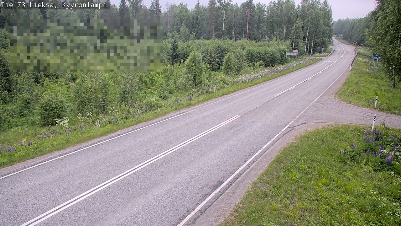 Kelikamerat Kuva Tie 73 Lieksa, Kyyrönlampi, Lieksa, Pohjois-Karjala