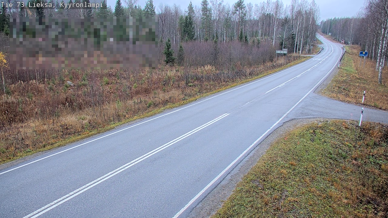 Kelikamerat Kuva Tie 73 Lieksa, Kyyrönlampi, Lieksa, Pohjois-Karjala