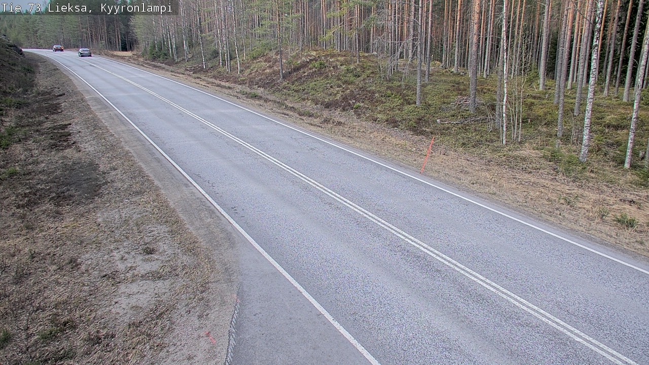 Kelikamerat Kuva Tie 73 Lieksa, Kyyrönlampi, Lieksa, Pohjois-Karjala