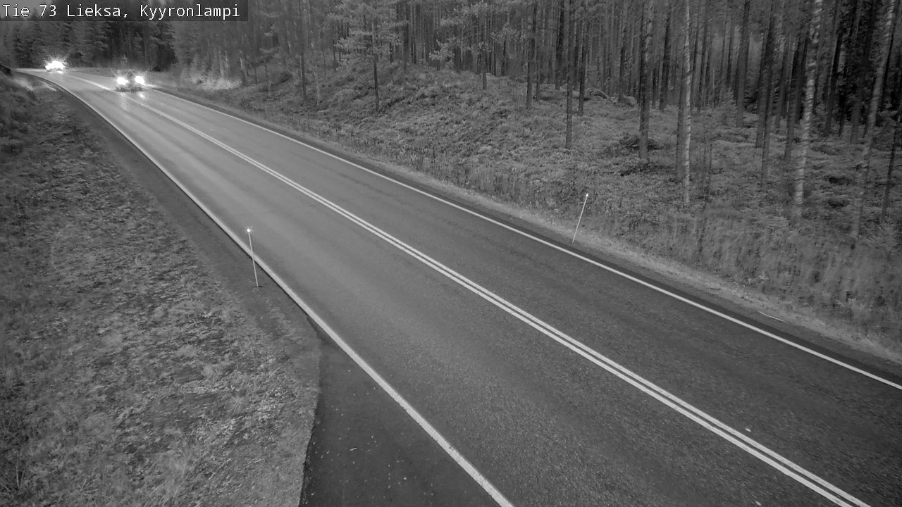 Kelikamerat Kuva Tie 73 Lieksa, Kyyrönlampi, Lieksa, Pohjois-Karjala