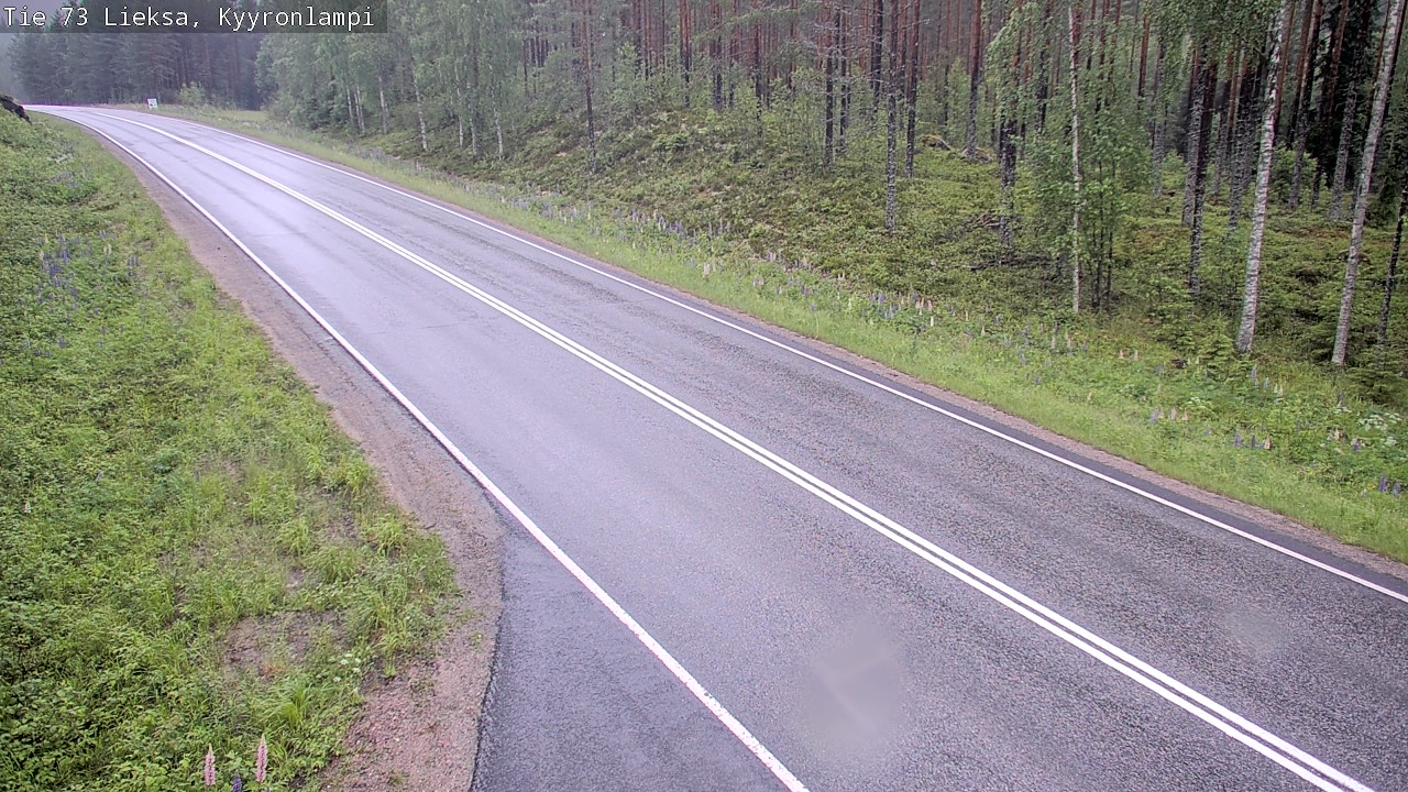 Kelikamerat Kuva Tie 73 Lieksa, Kyyrönlampi, Lieksa, Pohjois-Karjala