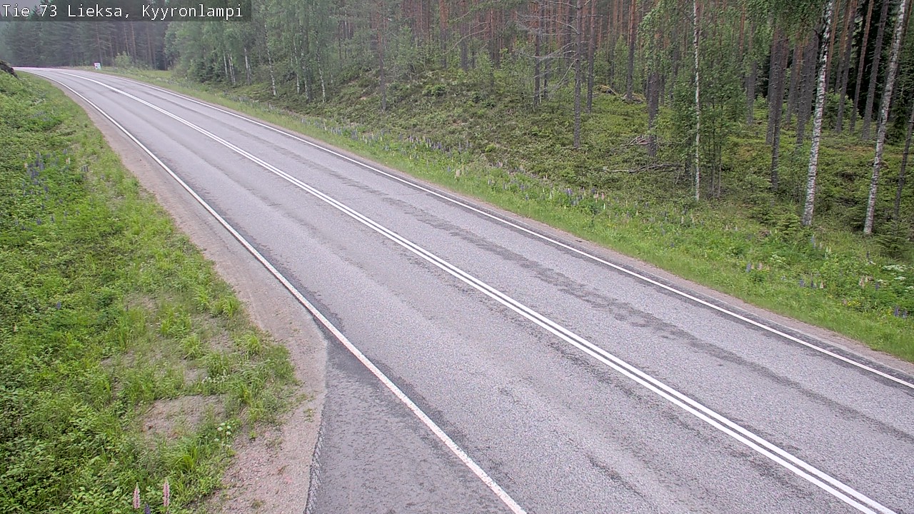 Kelikamerat Kuva Tie 73 Lieksa, Kyyrönlampi, Lieksa, Pohjois-Karjala