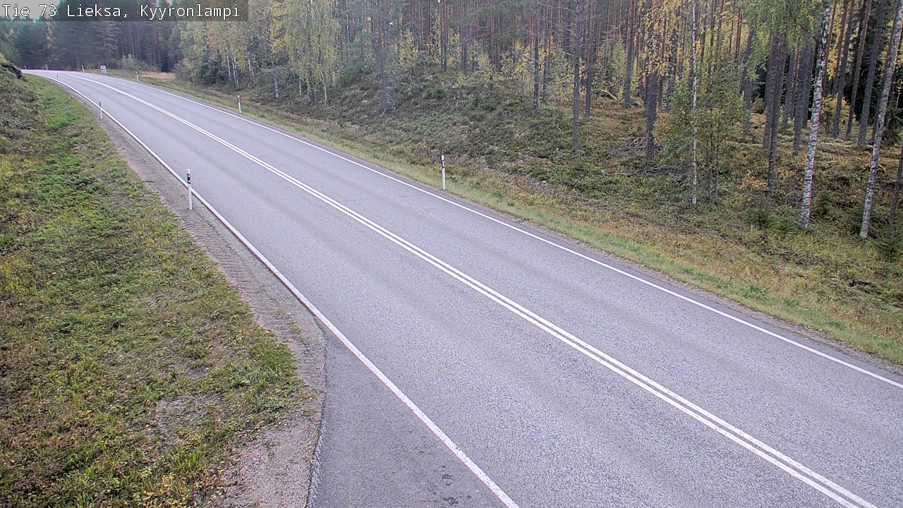 Kelikamerat Kuva Tie 73 Lieksa, Kyyrönlampi, Lieksa, Pohjois-Karjala