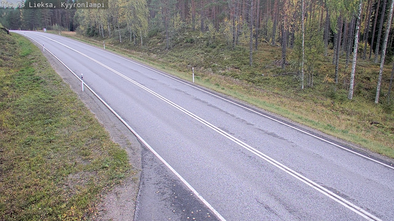 Kelikamerat Kuva Tie 73 Lieksa, Kyyrönlampi, Lieksa, Pohjois-Karjala