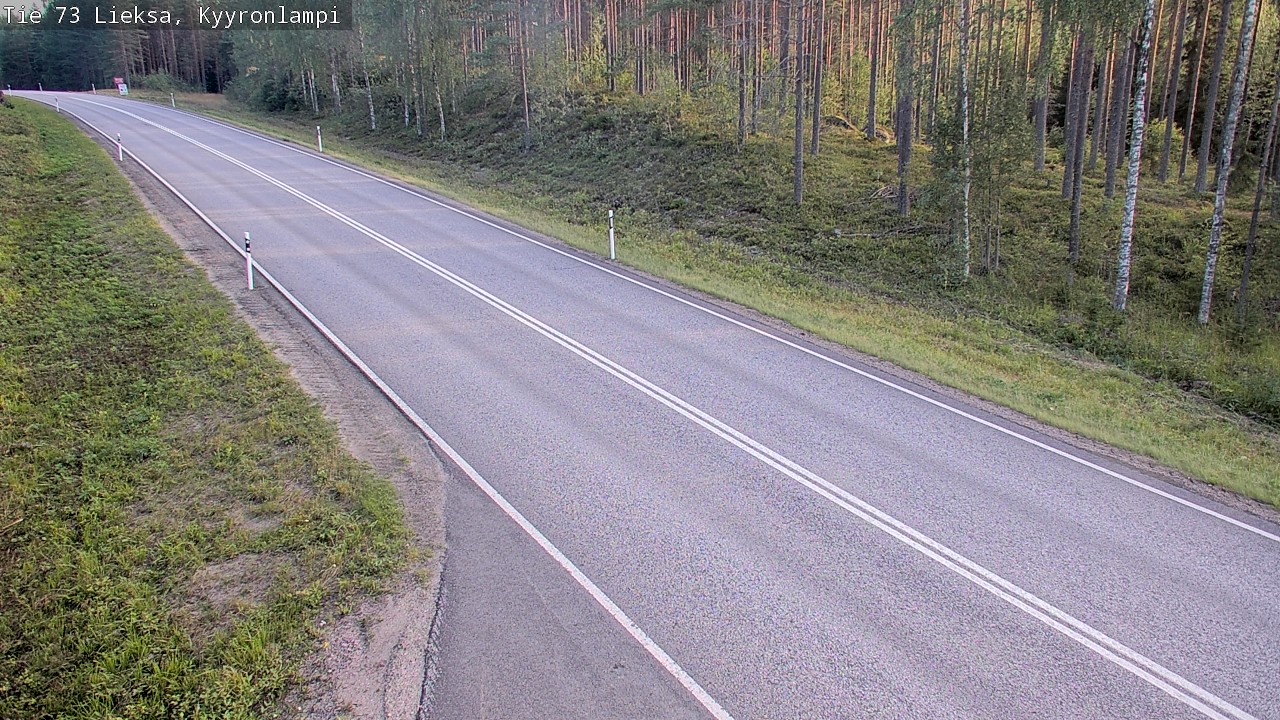 Kelikamerat Kuva Tie 73 Lieksa, Kyyrönlampi, Lieksa, Pohjois-Karjala