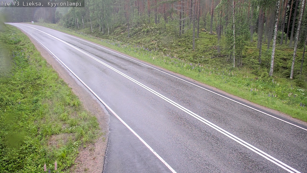 Kelikamerat Kuva Tie 73 Lieksa, Kyyrönlampi, Lieksa, Pohjois-Karjala