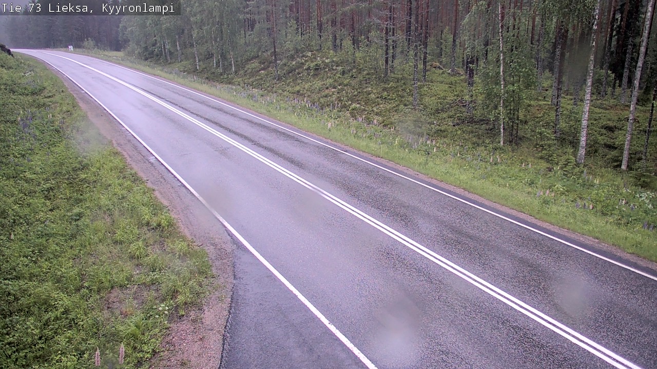 Kelikamerat Kuva Tie 73 Lieksa, Kyyrönlampi, Lieksa, Pohjois-Karjala
