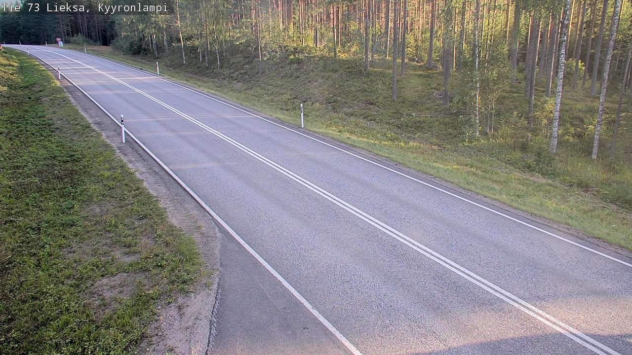 Kelikamerat Kuva Tie 73 Lieksa, Kyyrönlampi, Lieksa, Pohjois-Karjala