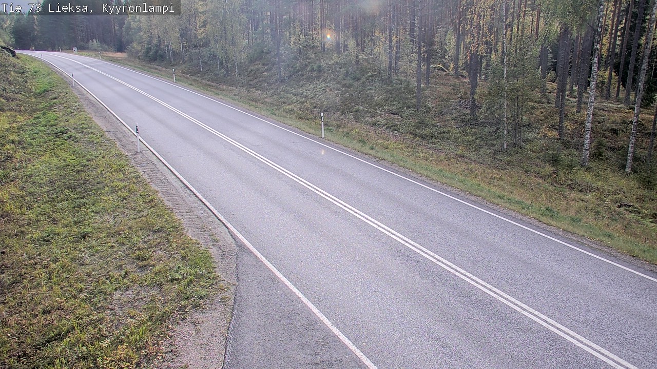 Kelikamerat Kuva Tie 73 Lieksa, Kyyrönlampi, Lieksa, Pohjois-Karjala