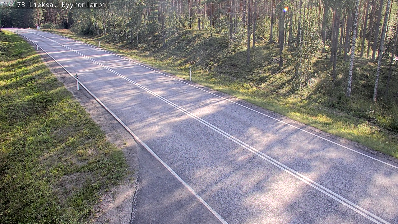 Kelikamerat Kuva Tie 73 Lieksa, Kyyrönlampi, Lieksa, Pohjois-Karjala