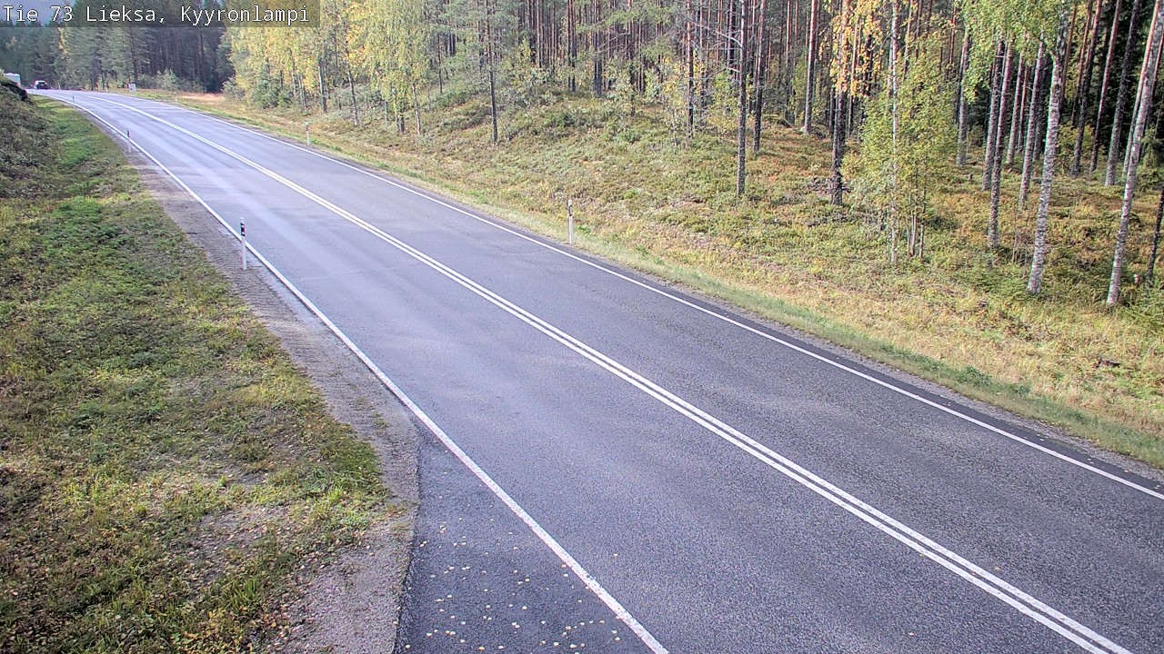 Kelikamerat Kuva Tie 73 Lieksa, Kyyrönlampi, Lieksa, Pohjois-Karjala