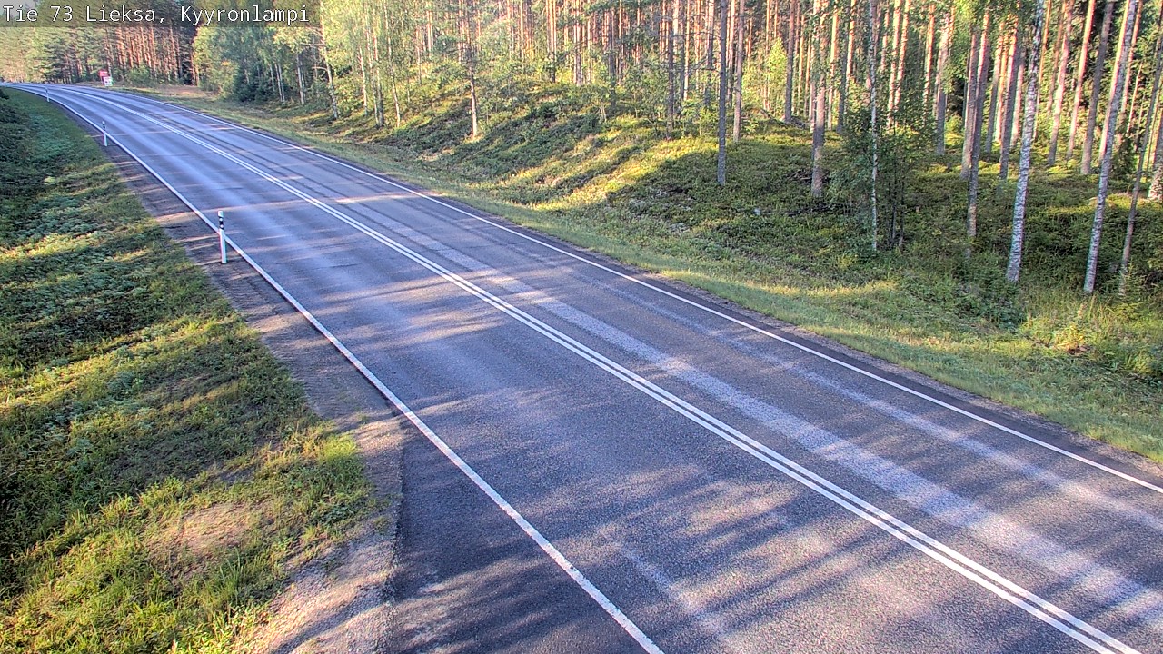 Kelikamerat Kuva Tie 73 Lieksa, Kyyrönlampi, Lieksa, Pohjois-Karjala