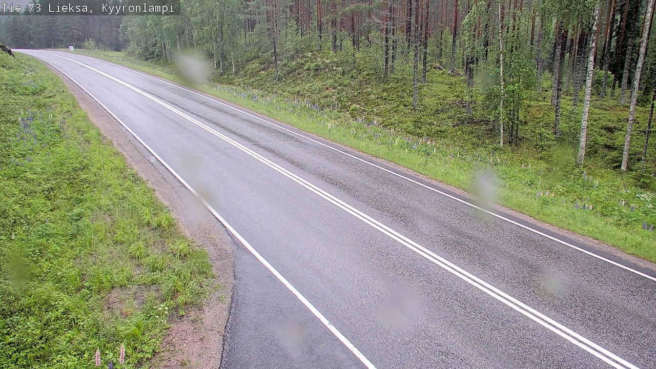 Kelikamerat Kuva Tie 73 Lieksa, Kyyrönlampi, Lieksa, Pohjois-Karjala